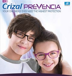 Kids wearing Crizal Prevencia gear